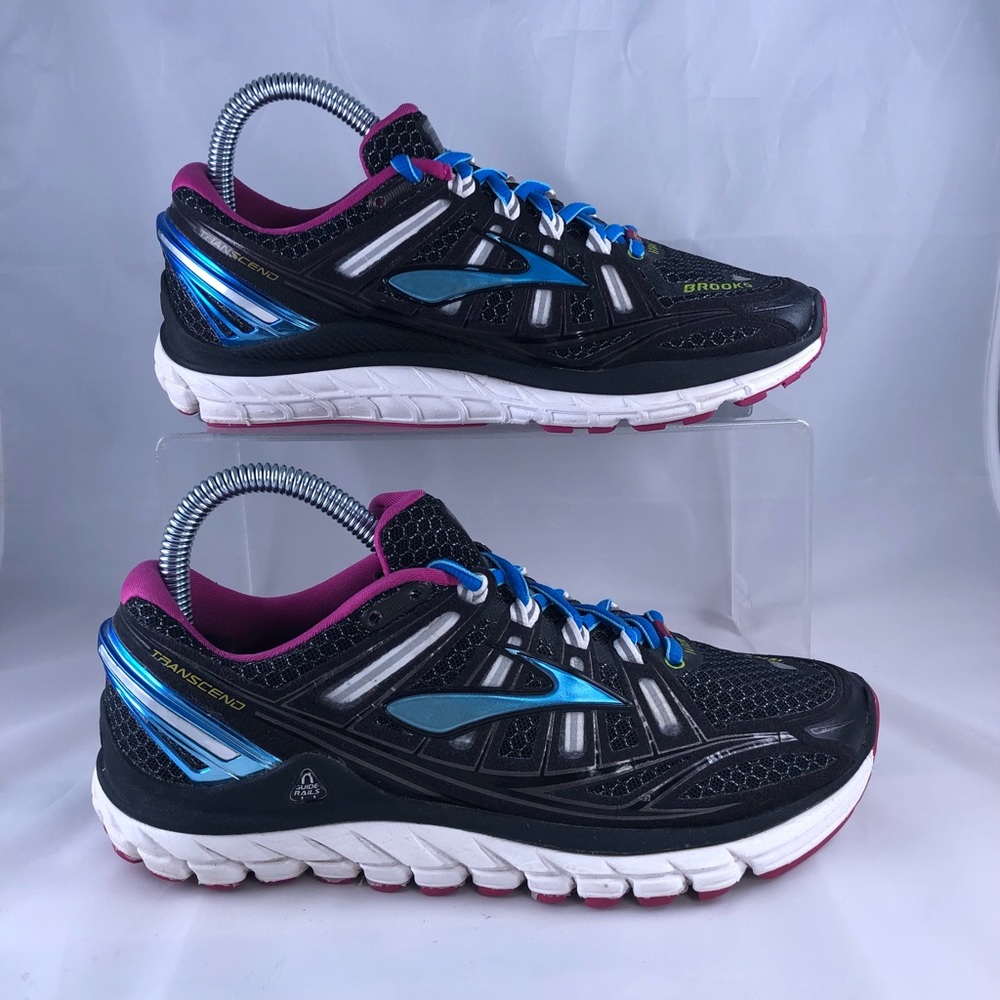Brooks Transcend DNA Blue Purple Running Shoes